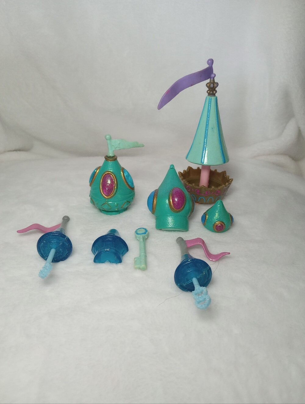 90s Gemstone Starcastle Trendmasters Vintage Polly Pocket Replacement Parts Roof